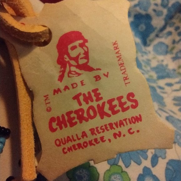 New Old Stock Vintage Children's Beaded Moccasins - Picture 4 of 6